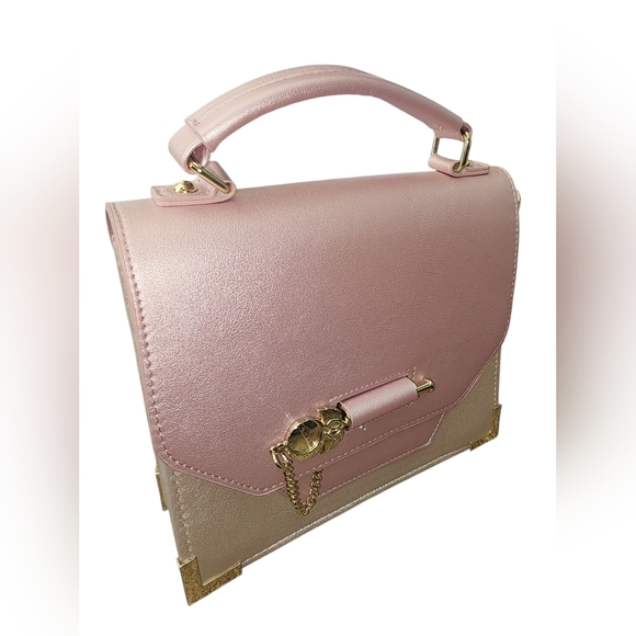 LOUNGEFLY SAILOR MOON Scepter Latch Pink Crossbody Handbag satchel - Picture 5 of 10